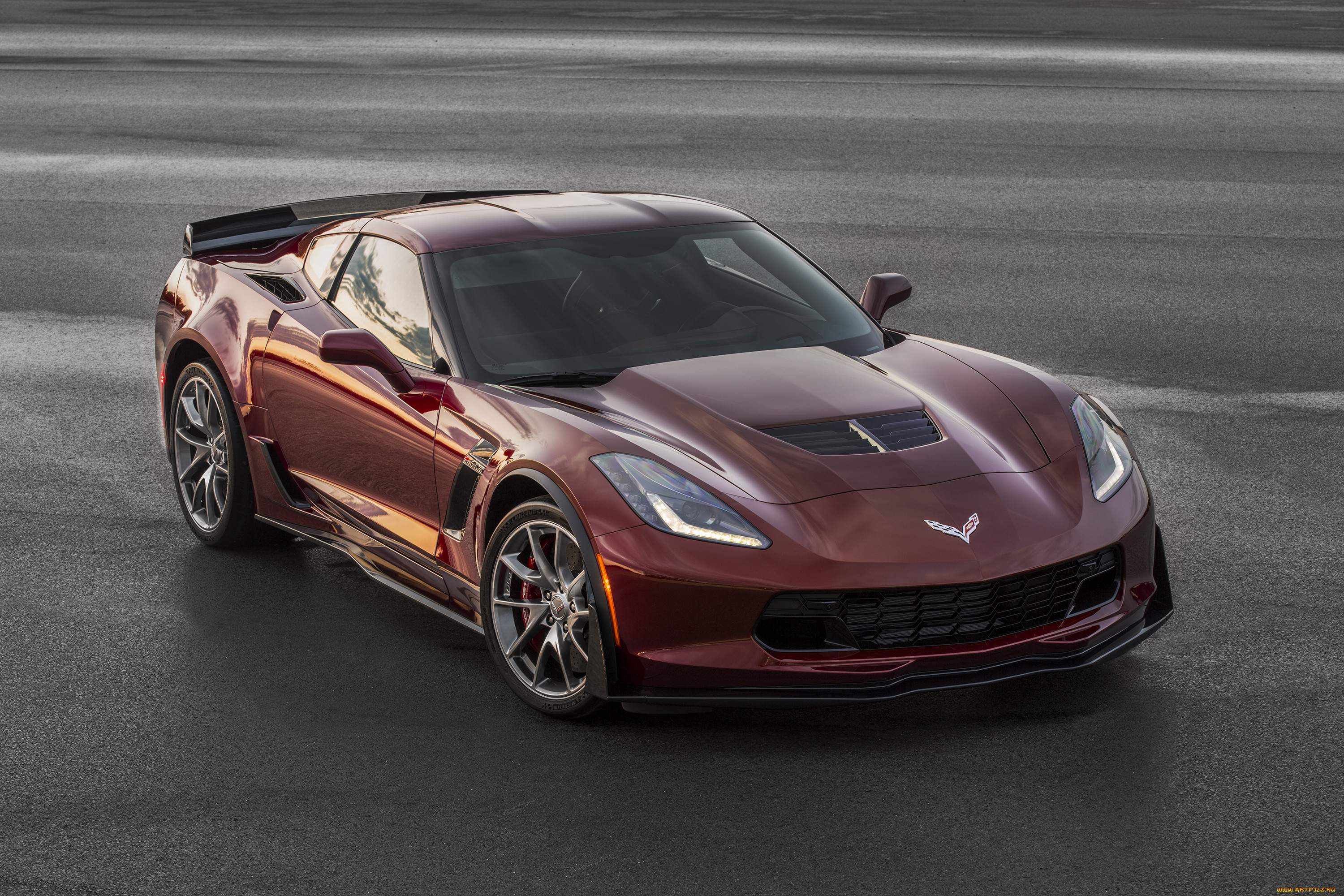 , chevrolet, spice, red, design, z06, corvette, 2016, 7, coupe